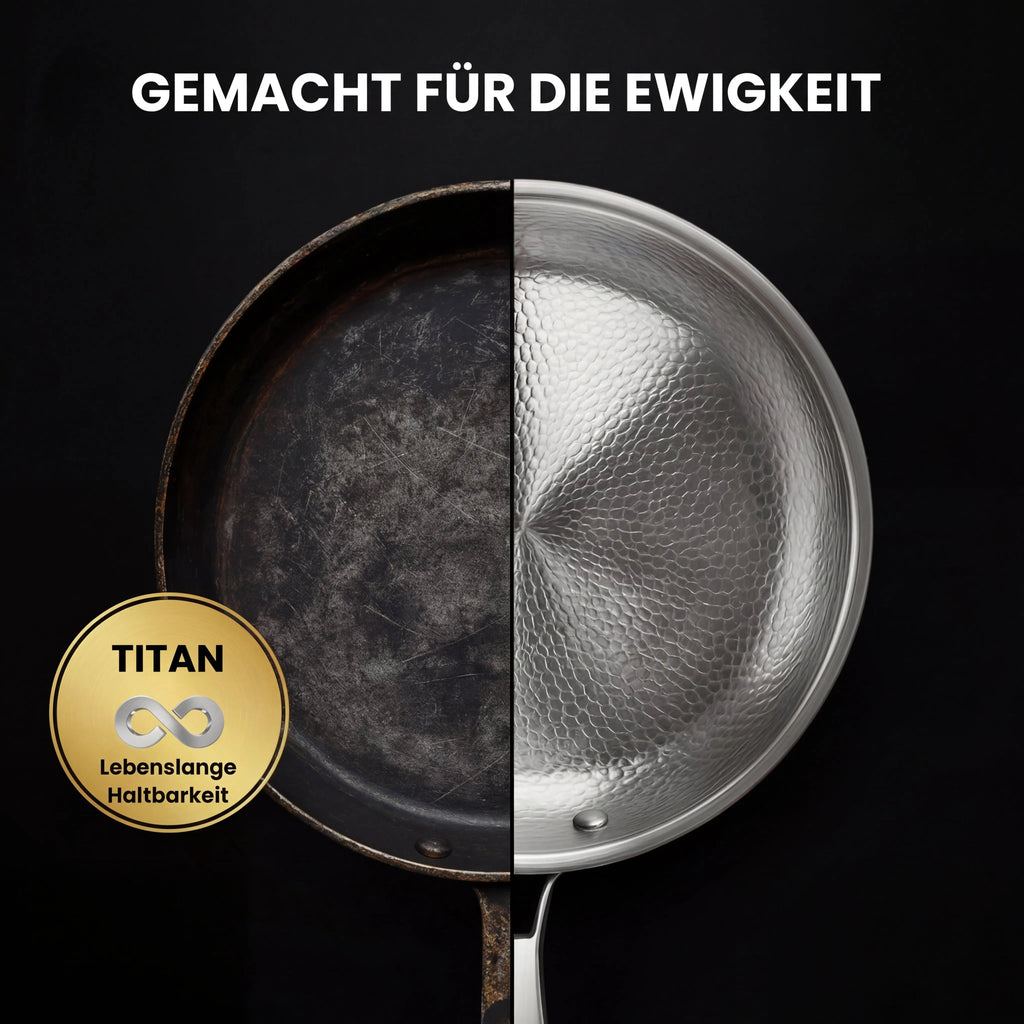 Deutsche Premium Titan Bratpfanne NoirKitchen