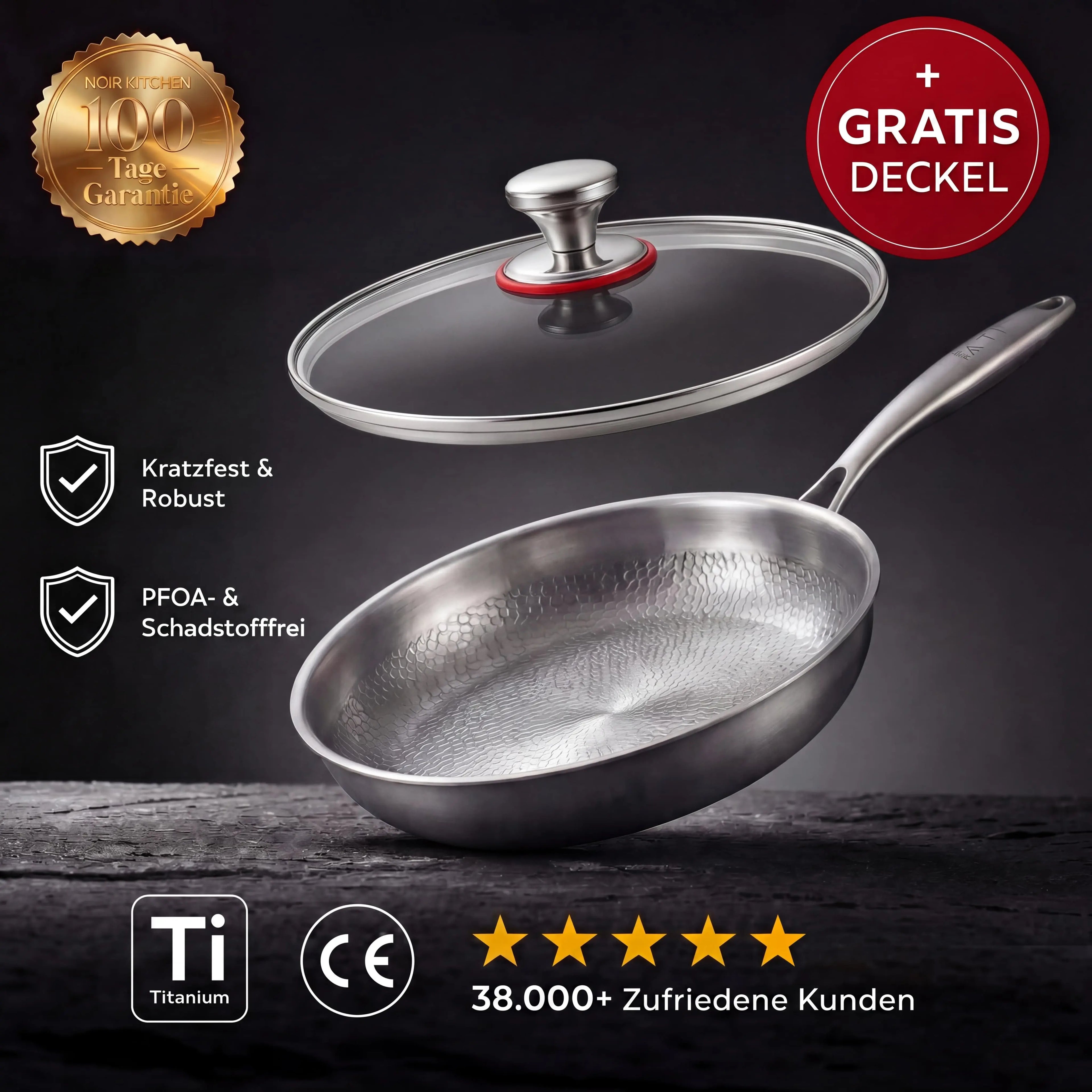 NOIR® Titan Bratpfanne